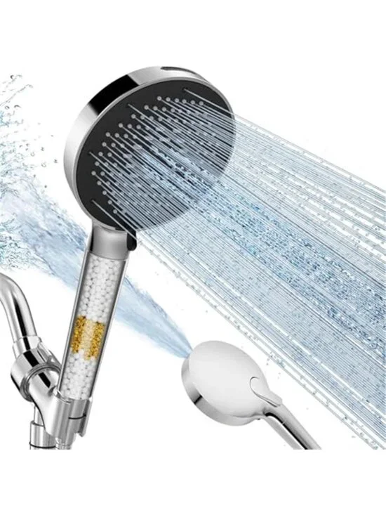 Certified Filtered Shower Head with Handheld for Hard Water