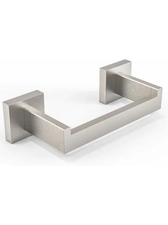 Bathdance Brushed Nickel Toilet Paper Holder Wall Mount StainlessSteel Rustproof