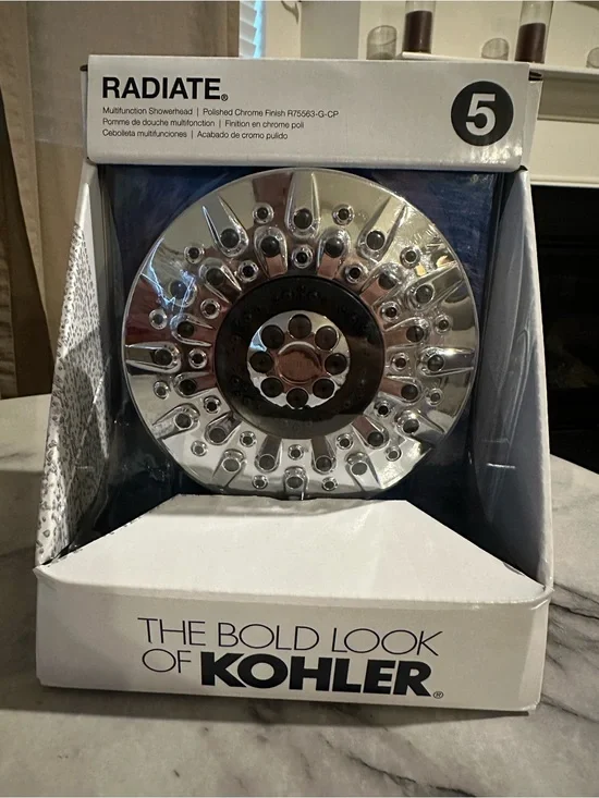 KOHLER Radiate Polished Chrome Multifunction Showerhead
