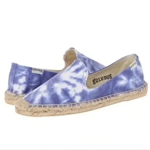 Soludos Tie Dye Flats Espadrilles Sz 9