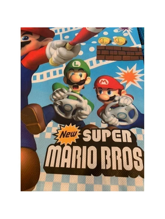 Super Mario WII Drawstring Mini Nylon Backpack