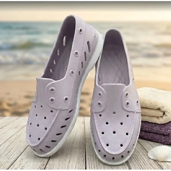 NWOB Sperry Top-Sider Womens A/O Float Boat Shoes Sz 10 Lavender Purple STS87473