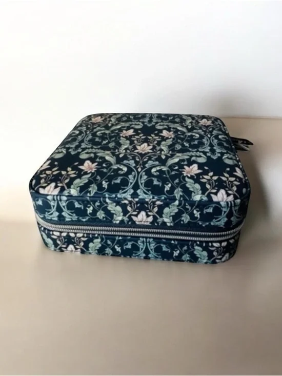 Floral Patterned Jewelry Case travel organizer jewelry box