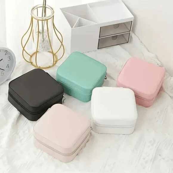 Jewelry Box Portable Travel Jewelry Case