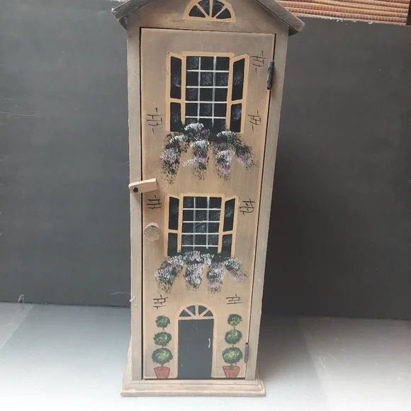 Cottage storage cupboard spices,cups ,candy soaps,cds,perfumes,cute in any room!
