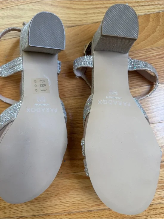 Paradox London Crystal Heels – Like New/Unworn – Closet Moving Sale ✨