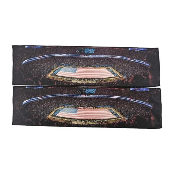 NFL Carolina Panthers Bank of America Stadium American Flag‎ Rapid Cooling Towel