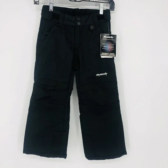 SkiGear by Arctix Youth Snow Pants Black Size XS Snowboarding Sledding Skiing