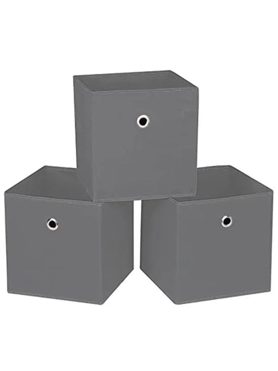 Fabric Cubes Storage Containers 11 Inch Cloth Storage Cube Foldable Storage