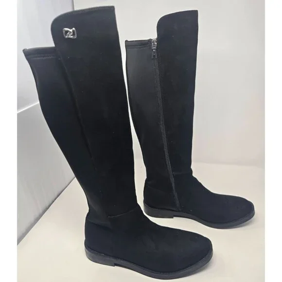 Aerosoles Tierra Women's Knee High Boots Black 8M NWB