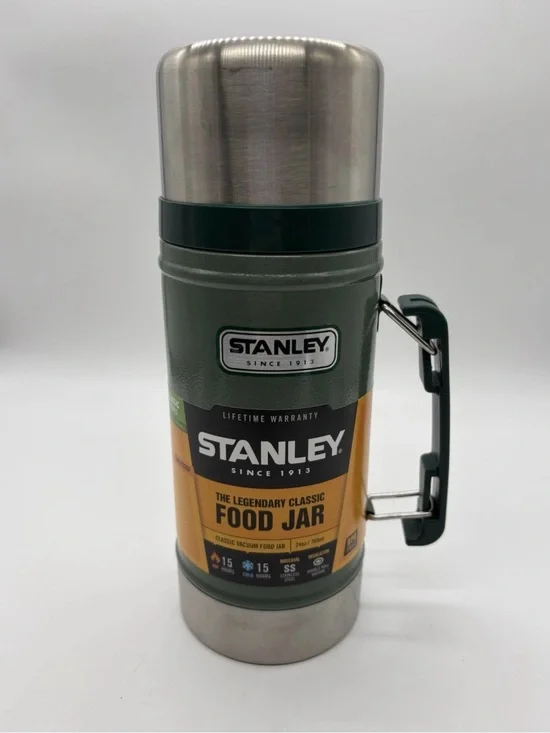 Stanley Green and Stainless Steel Insulated Food Jar