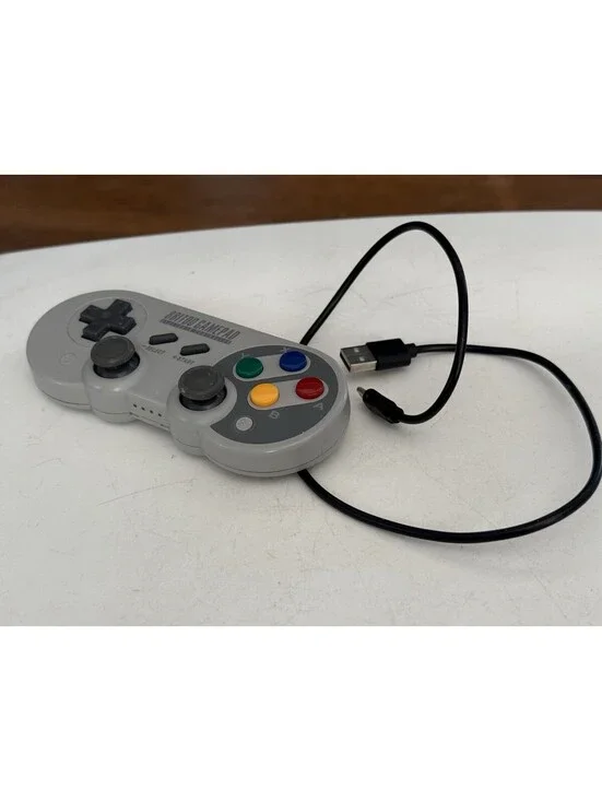 8bitdo sn30 / sf30 Bluetooth Gamepad - Original Snes Grey Style.
