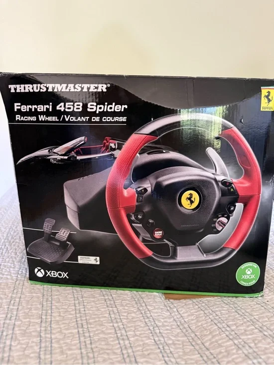 Ferrari 458 Spider Racing Wheel - Red/Black