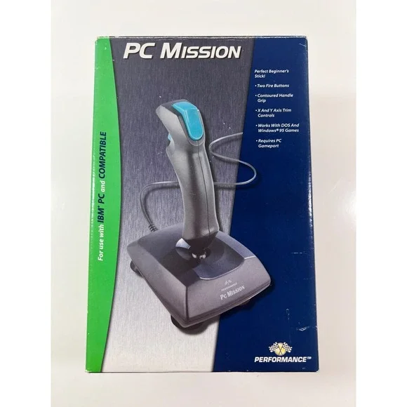 PC Mission Professional Analog Joystick SV-200 in Original Box‎ (EXCELLENT)