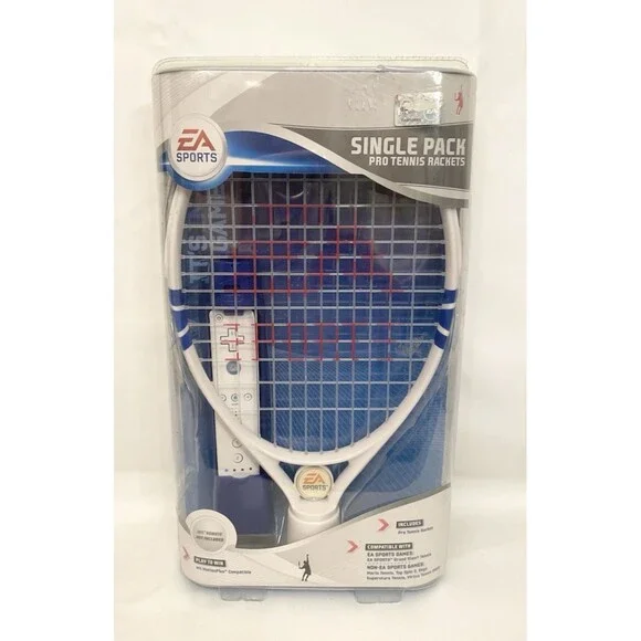 NEW EA Sports Single Pack Pro Tennis Racket for Nintendo Wii Sealed