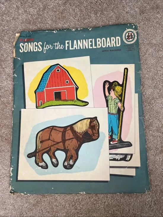 1960’s Farm Songs for the Flannel Board w/Record