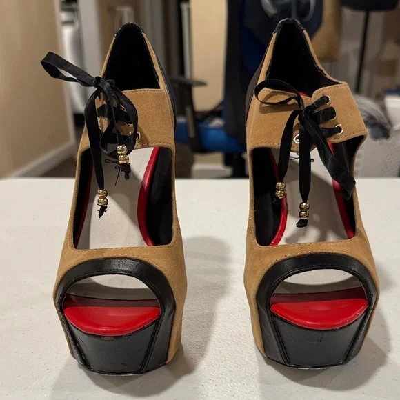 Taylor Says Nesta Nesting Doll Platform Stilettos