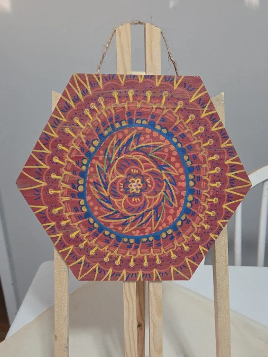 Hexagon Mandala - Original Art🎨