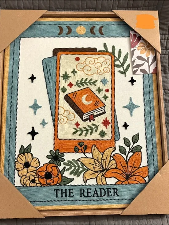 BP Home Textile Embroidery Woven Wall Art Tarot Card The Reader Decor 17