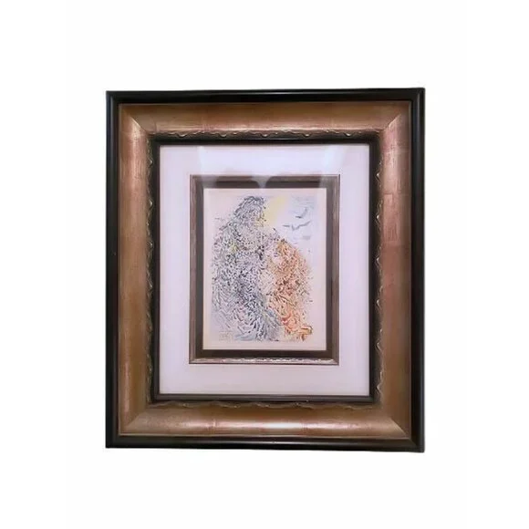Divine Comedy - Woodcut by Salvador Dali Art Picture