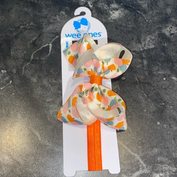 Wee Ones Pumpkin Headband