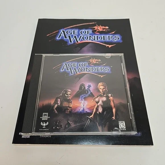 Age‎ of Wonders - PC - Video Game -  w Guide Book