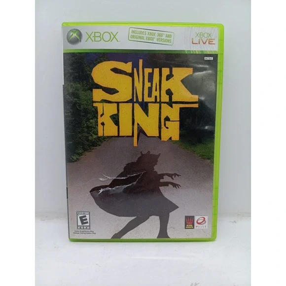 Xbox 360 Sneak King Game Used Complete With Manual