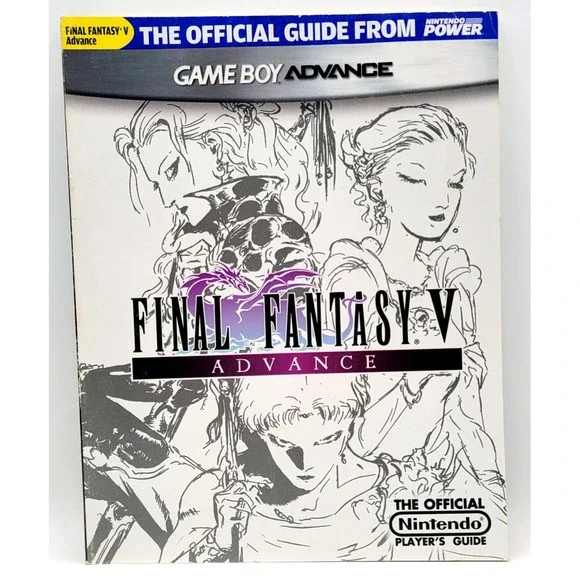 Official Nintendo‎ Power Final Fantasy V Advance Players Guide Gameboy GBA