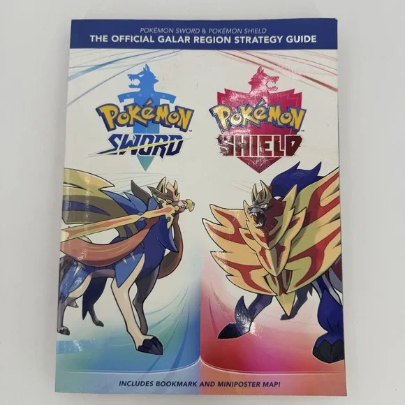 Pokémon Sword and Pokémon Shield Official Galar Region Strategy Guide Poster