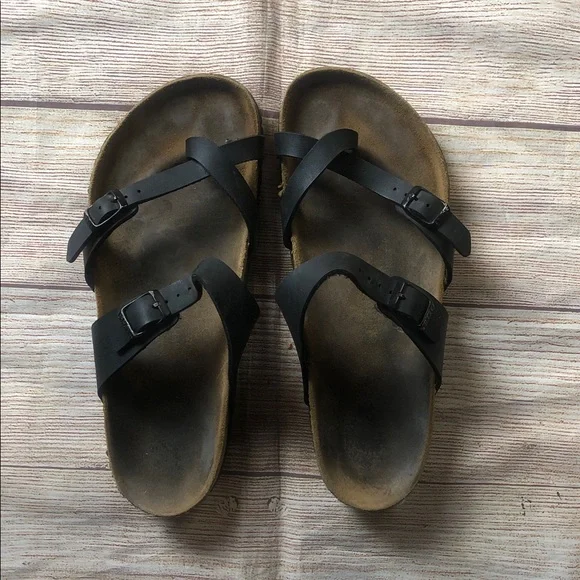 Birkenstock‎ Black Sandals