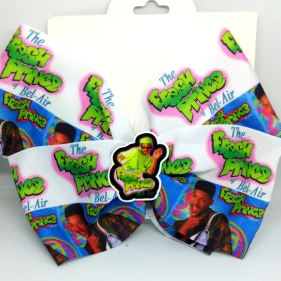 Fresh prince of Belair hair bow