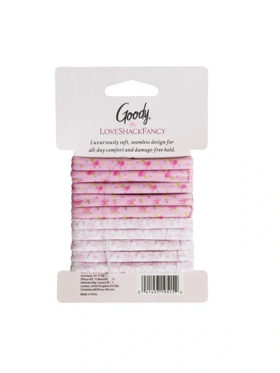LoveShackFancy x Target - Goody Ikat Rose Seamless Elastic 10CT