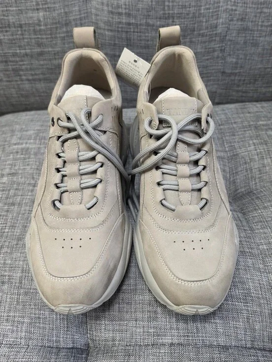 Tandy Women's Suede Casual Sneakers - Beige
