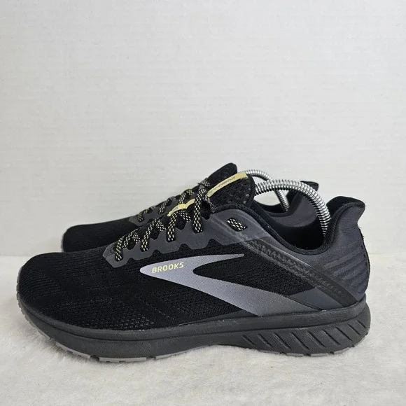 Brooks® Women's 10 B Anthem 5 Running Shoes in Black/Ebony/Purple