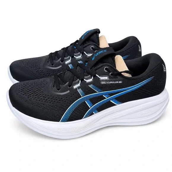 Asics Gel-Cumulus 28 White Bluebell 1012B919-101 Women's Size 8 Running Shoes