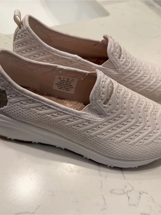 U.S. Polo Assn. Women's Slip-On Knit Sneakers - White