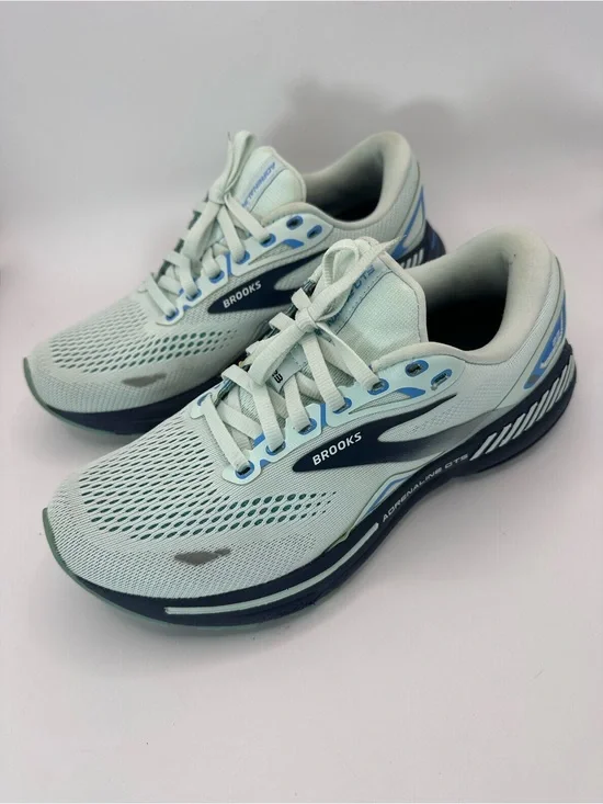 Brooks Adrenaline GTS 23 Women’s Size 8.5 B Running Shoes Blue Glass/ Marina