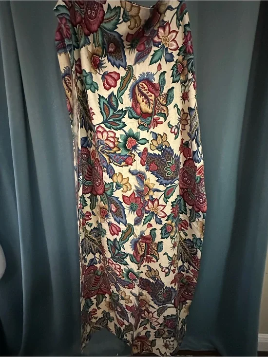 Waverly Greenfield Village Henry Ford Museum Jacobean Floral Shower Curtain