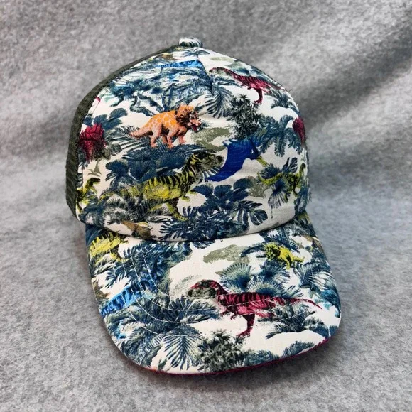 Dinosaur Print Kids Green 365 Kids Garanimals Trucker Hat Snapback Mesh OSFM