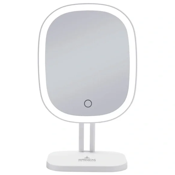 Impressions Vanity Company Touch Highlight White‎ LED Bathroom Makeup Mirror
