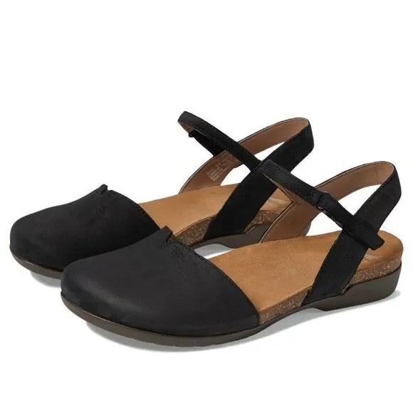 Dansko Rowan Mary Jane Sandal Women’s Nubuck Size 11.5 US
