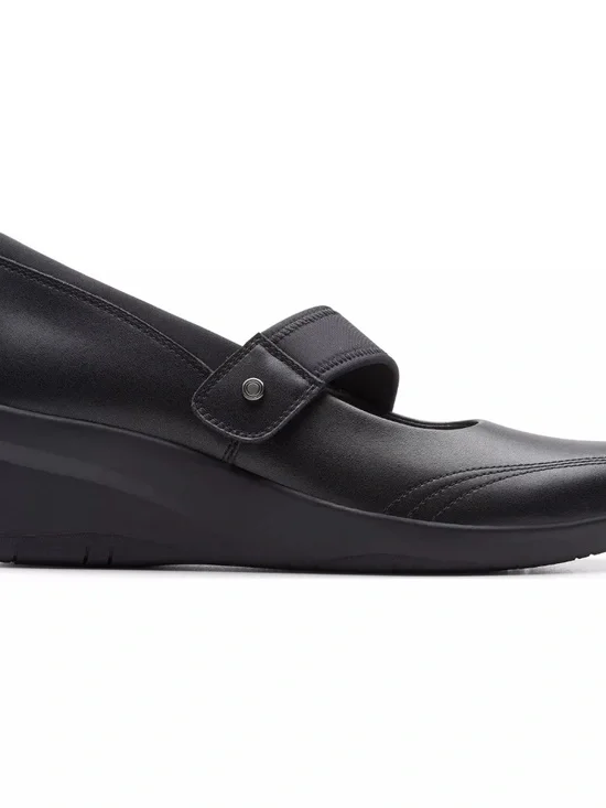 Clarks Mary Jane wedges
