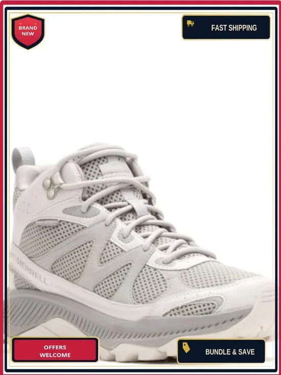 Waterproof Hiking Boots Ankle Lace Up Leather
