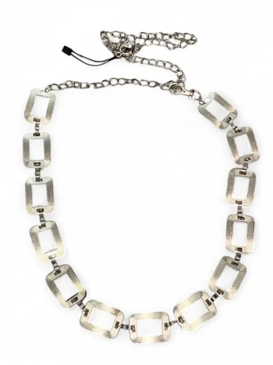 Y2K Style Rectangle Chain Belt