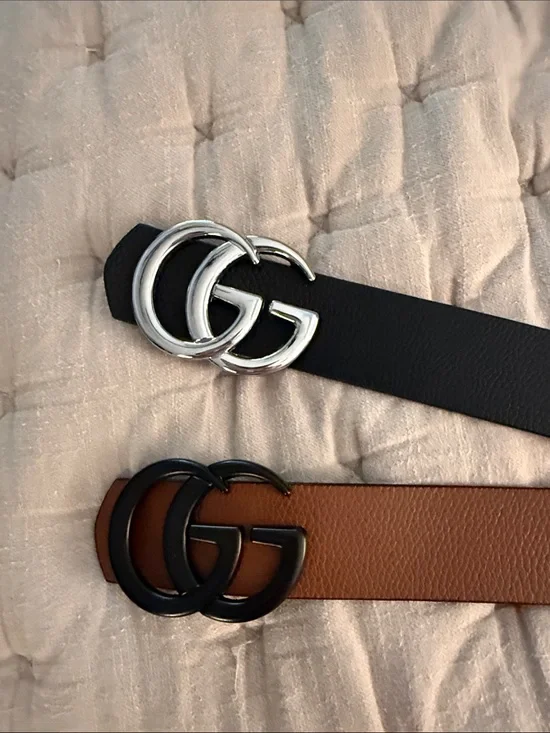 Gucci-style Women’s Belt - Black & Brown