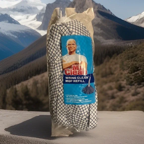 NEW Mr Clean Wring Clean Mop Refill Cleaning‎ Replacement Head