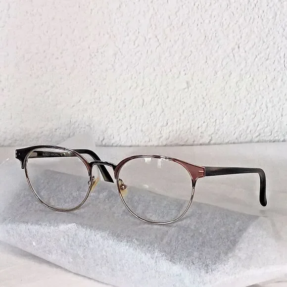 Badgley Mischka Austin Brown Horn (BHRN) 50-19-140 Eyeglasses Frame /F16