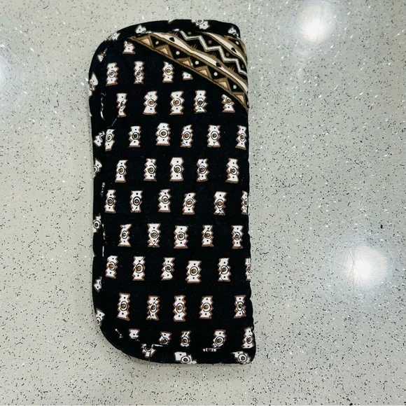 Vintage~Vera Bradley~Tribal Zebras Double Eyeglass Case~Retired Pattern‎