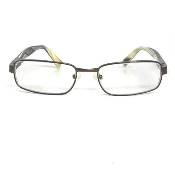 Prada VPR 500 eyeglasses frames metal rectangle women Italy‎ 52 17 135 21428