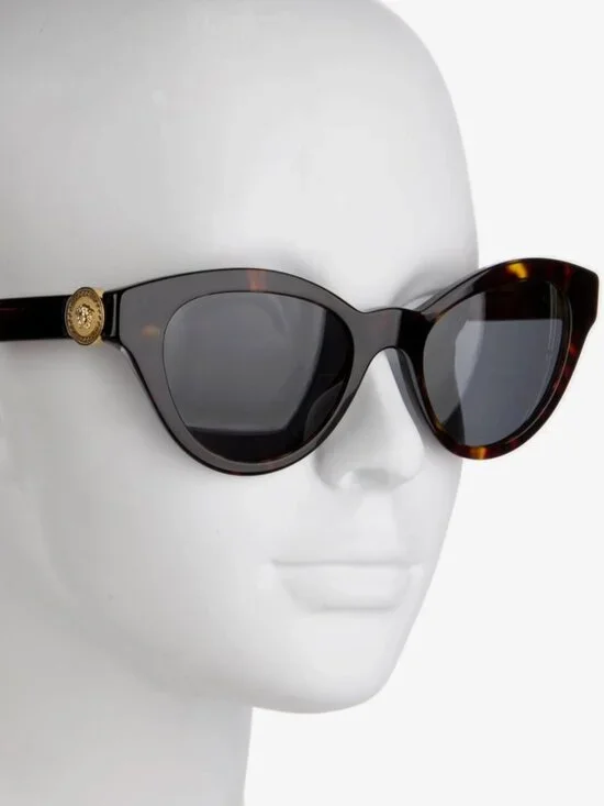 Versace Medusa Insignia Cat-Eye Sunglasses